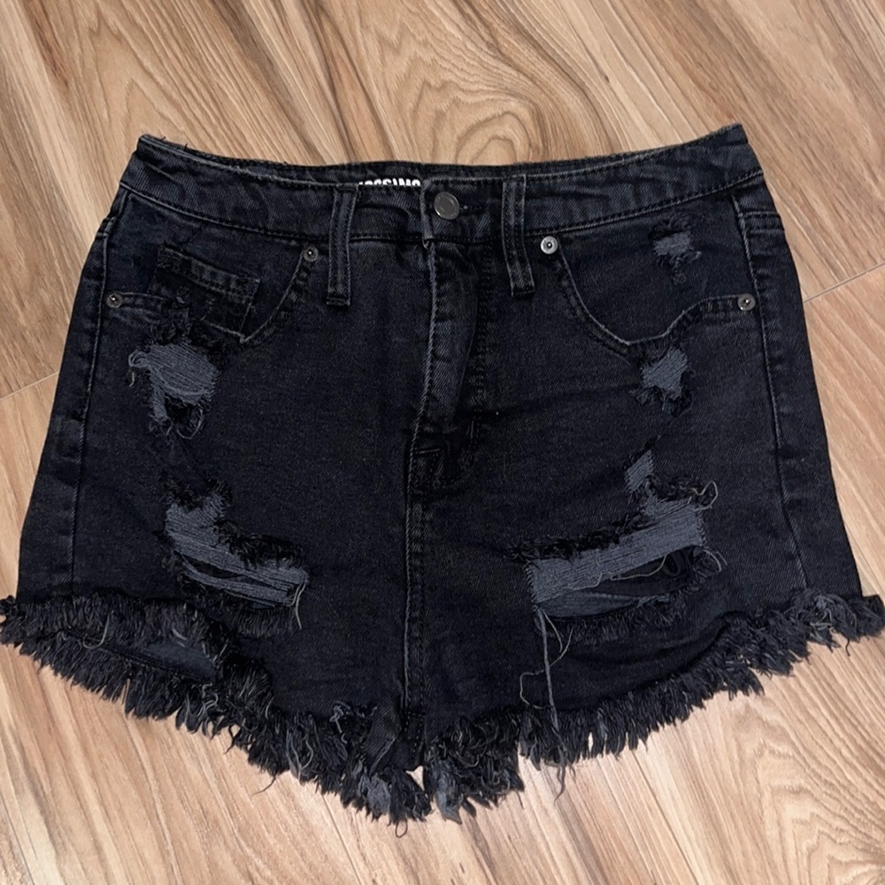 High Waisted Jean Short